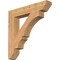 Ekena Millwork Balboa Slat Smooth Bracket, Western Red Cedar, 5 1/2"W x 34"D x 34"H BKT06X34X34BOA06SWR - alternate 1